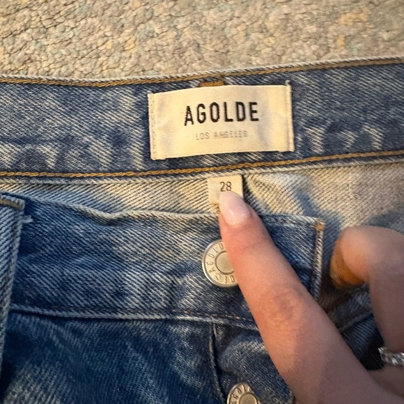 Agolde Riley High Rise Jeans - Picture 7 of 7